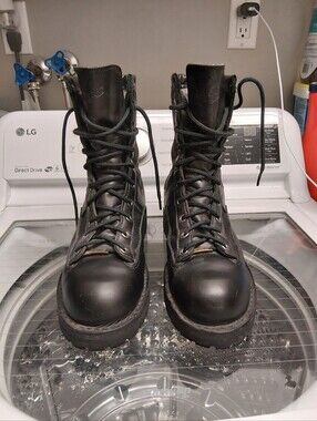 Danner Acadia Steel Toe Boots - Black